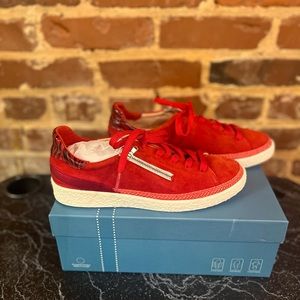 Brand new red sneaker